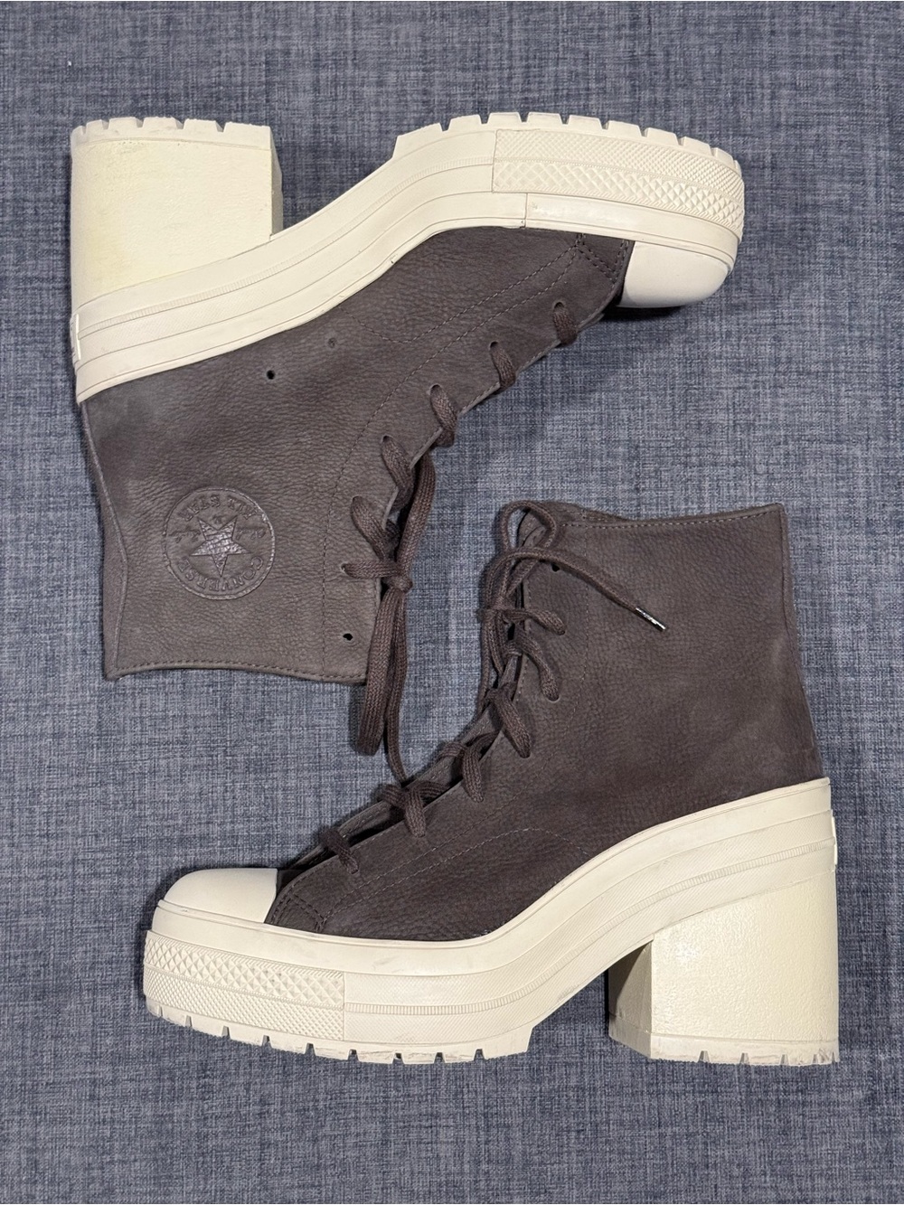 SALE! NEW Converse Women's Chuck 70 De Luxe Heel Platforms in Fresh Brew